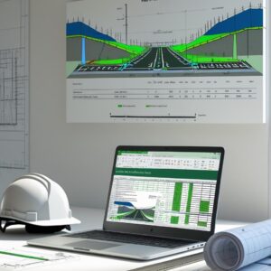 excel template: dynamic level sheet for highway construction | survey & elevation data tool