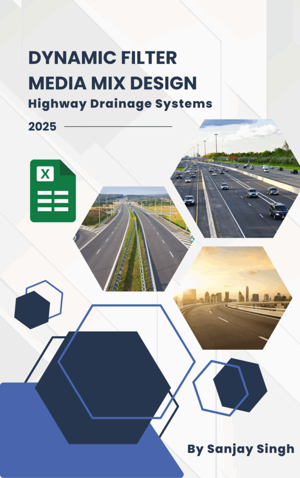 dynamic filter media mix design for highway drainage systems